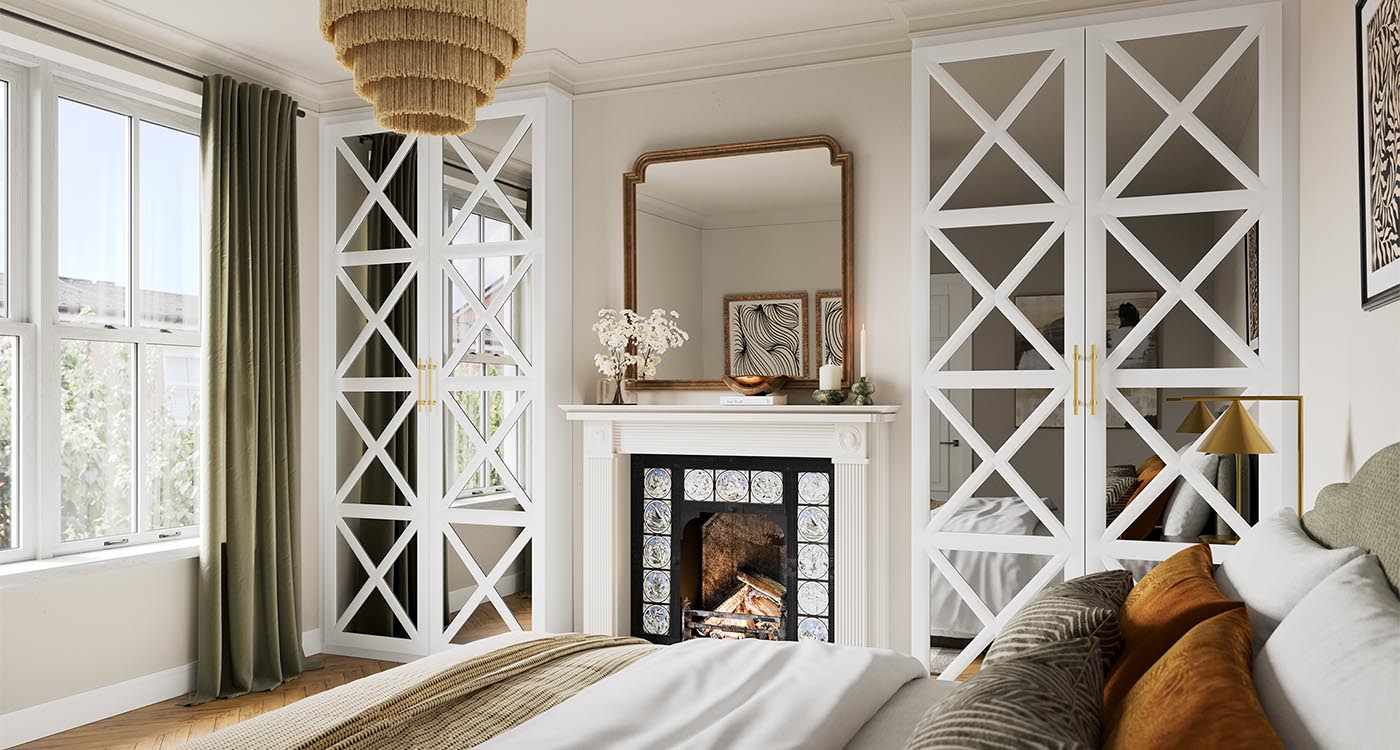 4 Stylish Alcove Wardrobe Ideas that Create Space
